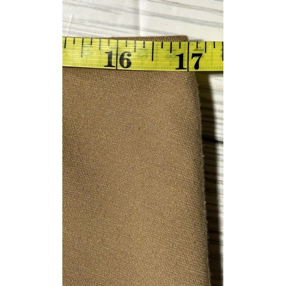 NWT New York &‎ Company Skirt Size 12 Style #3582 Camel Colored, Back Zip. - Picture 6 of 7
